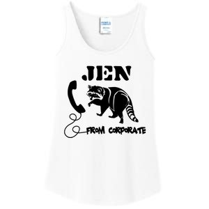 Jen From Corporate Ladies Essential Tank