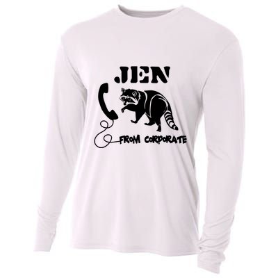 Jen From Corporate Cooling Performance Long Sleeve Crew