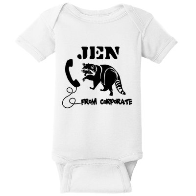 Jen From Corporate Baby Bodysuit