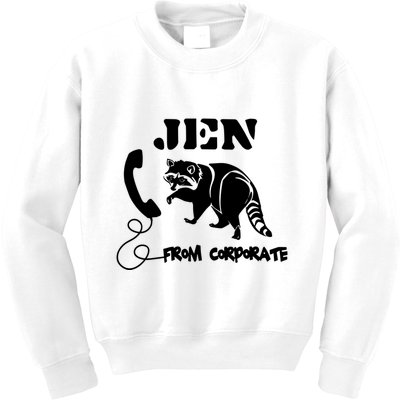 Jen From Corporate Kids Sweatshirt