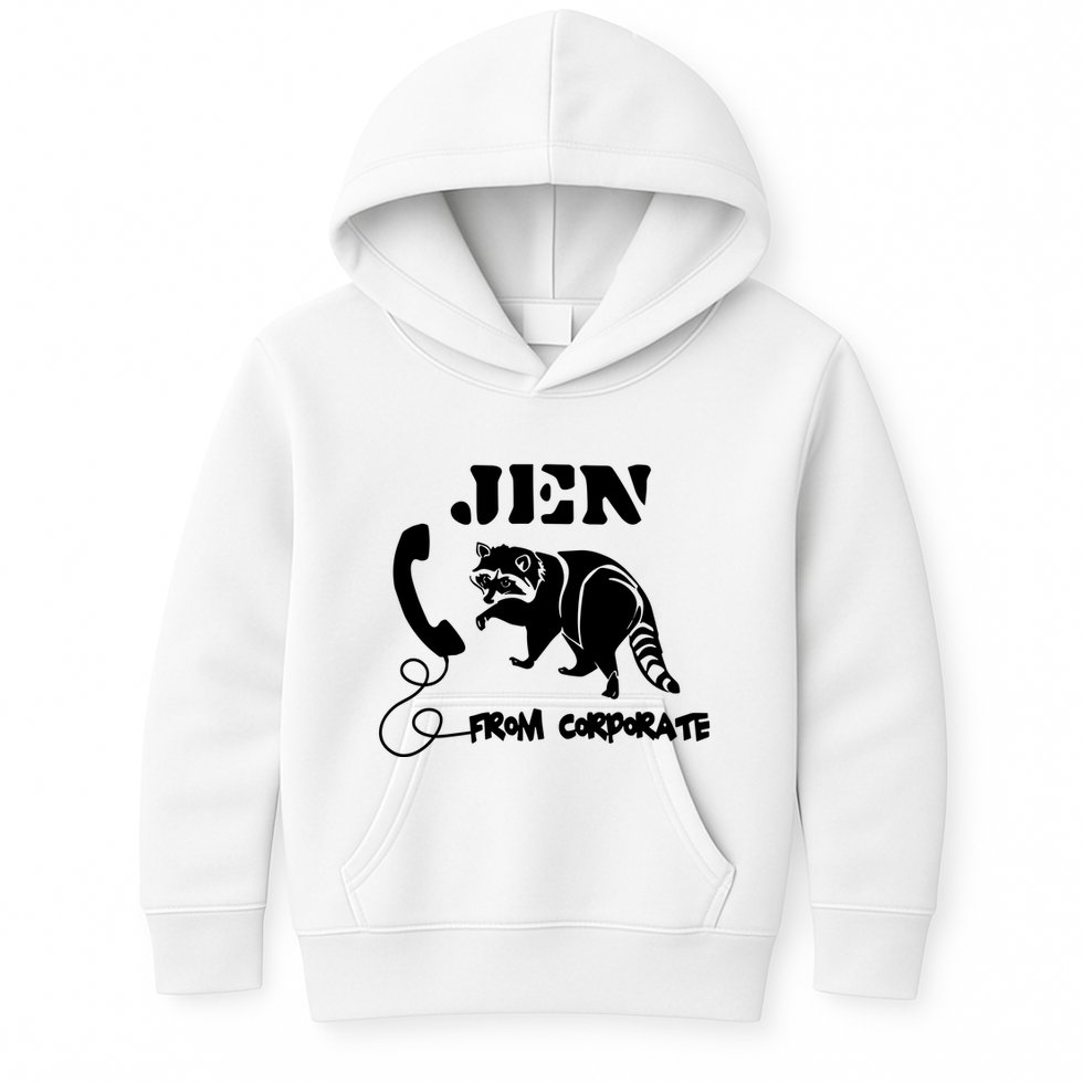 Jen From Corporate Kids Hoodie