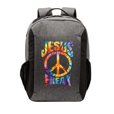 Jesus Freak Christian Retro Tie Dye Lettering Vector Backpack
