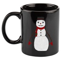 Jack Frost Costume Christmas Face Xmas 11oz C Handle Ceramic Mug