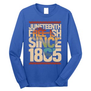 Juneteenth Freedom Day African American June 19th 1965 Funny Gift Long Sleeve Shirt