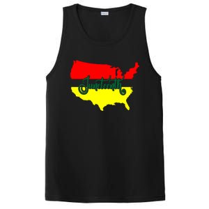 Juneteenth Freedom Day Black History American June 19th 1965 Funny Gift PosiCharge Competitor Tank