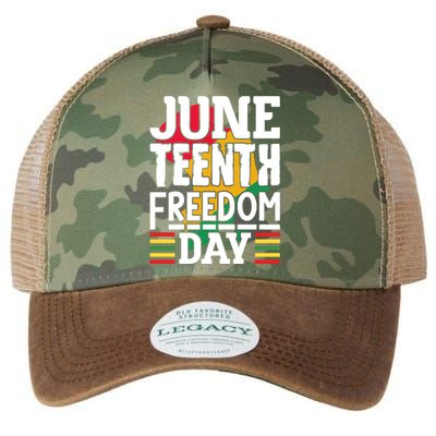 Juneteenth Freedom Day Legacy Tie Dye Trucker Hat