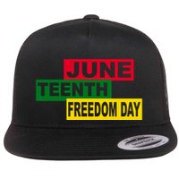 Juneteenth Freedom Day Flatbill Hat