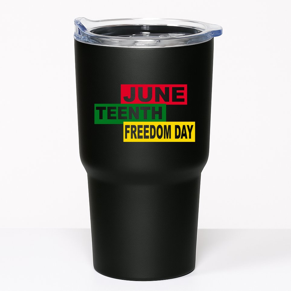 Juneteenth Freedom Day Tumbler