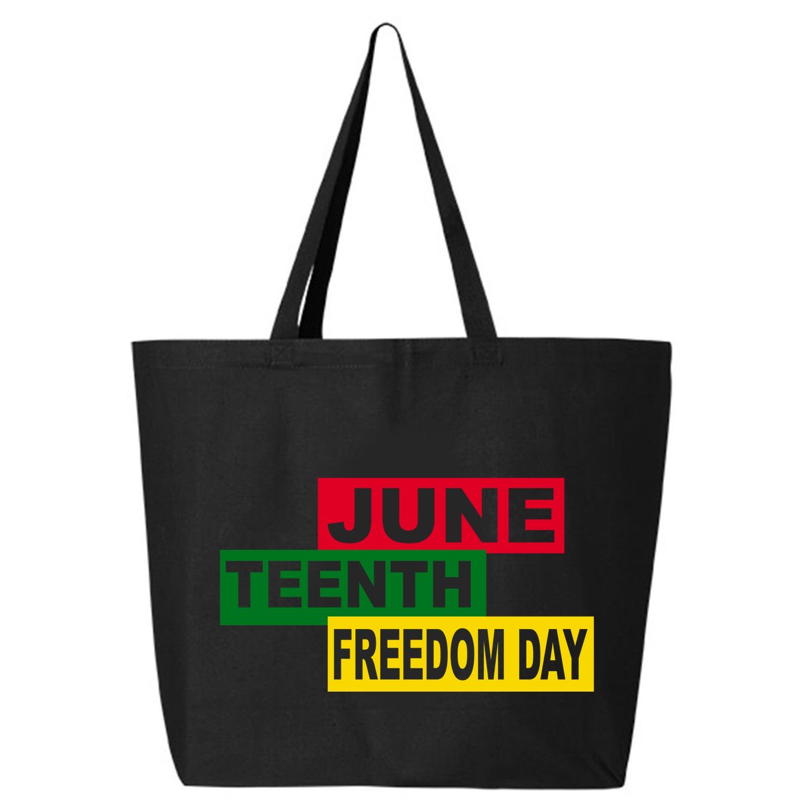 Juneteenth Freedom Day 25L Jumbo Tote
