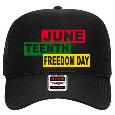 Juneteenth Freedom Day Trucker Hat