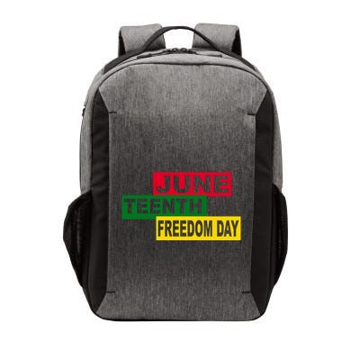 Juneteenth Freedom Day Vector Backpack