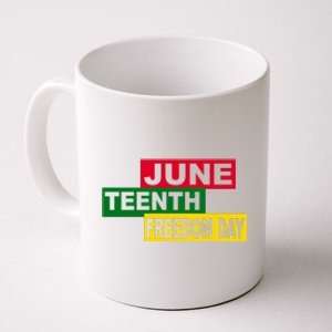 Juneteenth Freedom Day Coffee Mug