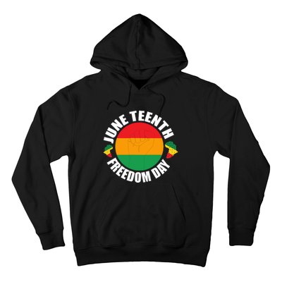 Juneteenth Freedom Day Pride Graphic Hoodie