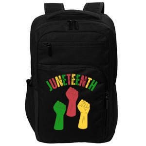 Juneteenth Freedom Day Black History American African Impact Tech Backpack