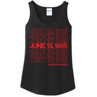 Juneteenth Freedom Day Emancipation Day Thank You Bag Style Ladies Essential Tank