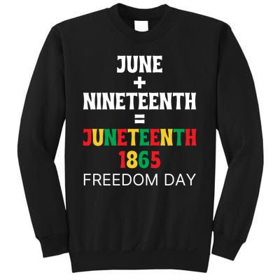 Juneteenth Freedom Day Celebration Sweatshirt