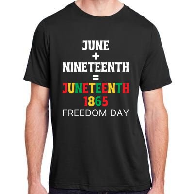 Juneteenth Freedom Day Celebration Adult ChromaSoft Performance T-Shirt