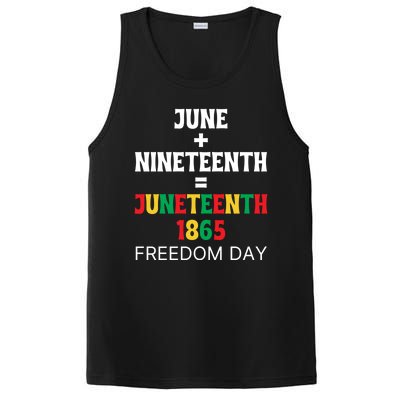 Juneteenth Freedom Day Celebration PosiCharge Competitor Tank