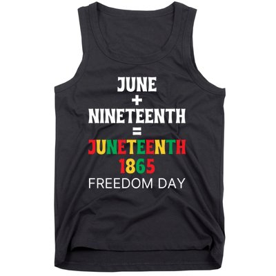 Juneteenth Freedom Day Celebration Tank Top