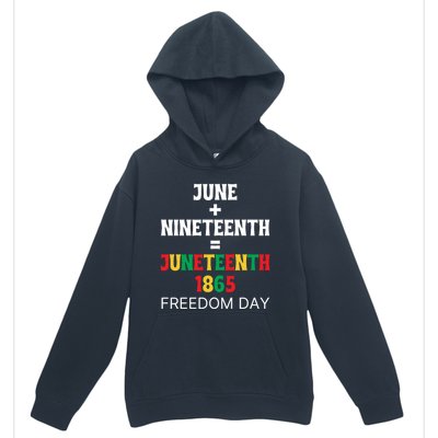 Juneteenth Freedom Day Celebration Urban Pullover Hoodie