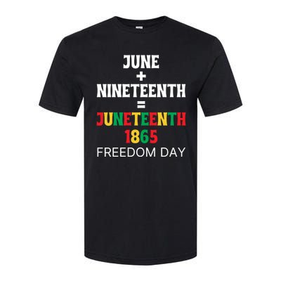 Juneteenth Freedom Day Celebration Softstyle CVC T-Shirt