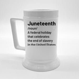 Juneteenth Freedom Day Celebration Beer Stein