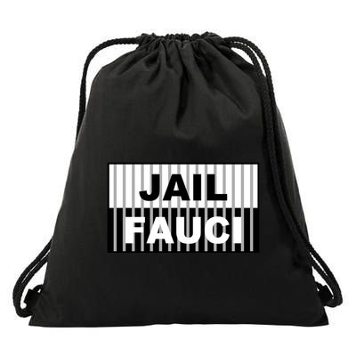 Jail Fauci Dr. Anthony Fauci Drawstring Bag