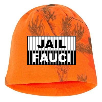 Jail Fauci Dr. Anthony Fauci Kati - Camo Knit Beanie