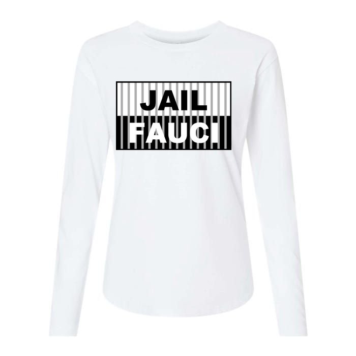 Jail Fauci Dr. Anthony Fauci Womens Cotton Relaxed Long Sleeve T-Shirt