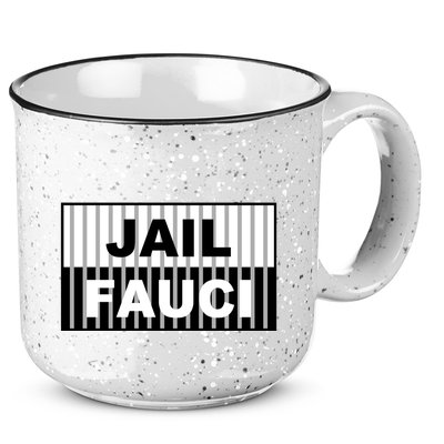 Jail Fauci Dr. Anthony Fauci 15oz Campfire Ceramic Mug