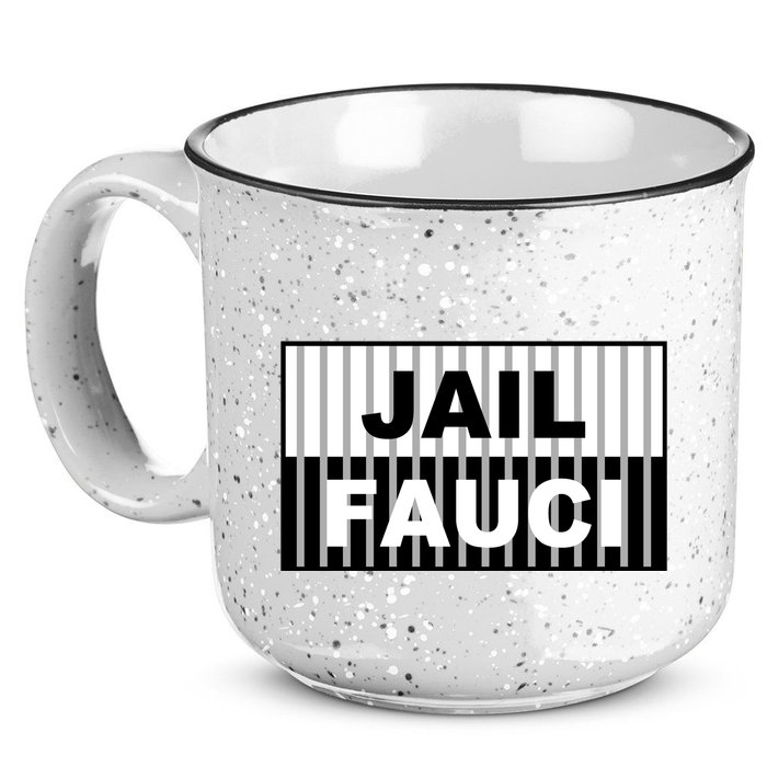 Jail Fauci Dr. Anthony Fauci 15oz Campfire Ceramic Mug