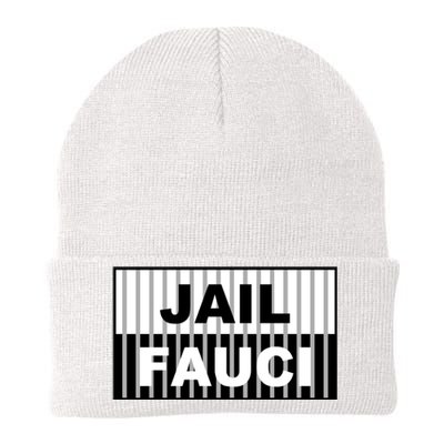 Jail Fauci Dr. Anthony Fauci Knit Cap Winter Beanie