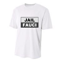 Jail Fauci Dr. Anthony Fauci Youth Performance Sprint T-Shirt