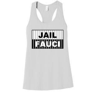 Jail Fauci Dr. Anthony Fauci Women's Racerback Tank