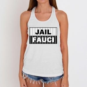 Jail Fauci Dr. Anthony Fauci Women's Knotted Racerback Tank