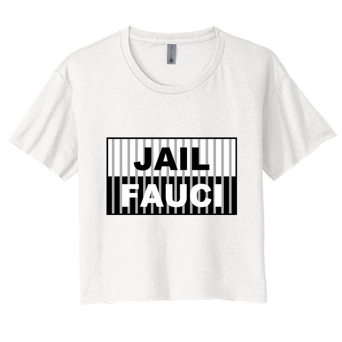 Jail Fauci Dr. Anthony Fauci Crop Top