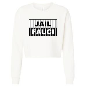 Jail Fauci Dr. Anthony Fauci Cropped Pullover Crew