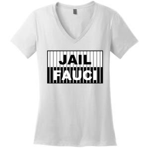 Jail Fauci Dr. Anthony Fauci Women's V-Neck T-Shirt