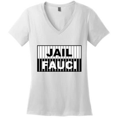Jail Fauci Dr. Anthony Fauci Women's V-Neck T-Shirt