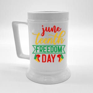 Juneteenth Freedom Day Celebration Beer Stein