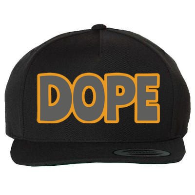 John Felix Dope Wool Snapback Cap