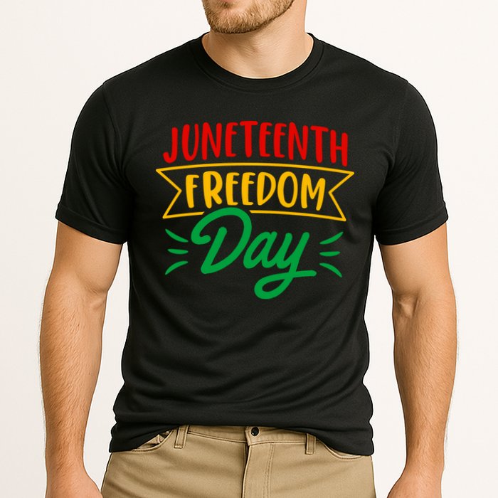 Juneteenth Freedom Day Celebration Cooling Performance Crew T-Shirt