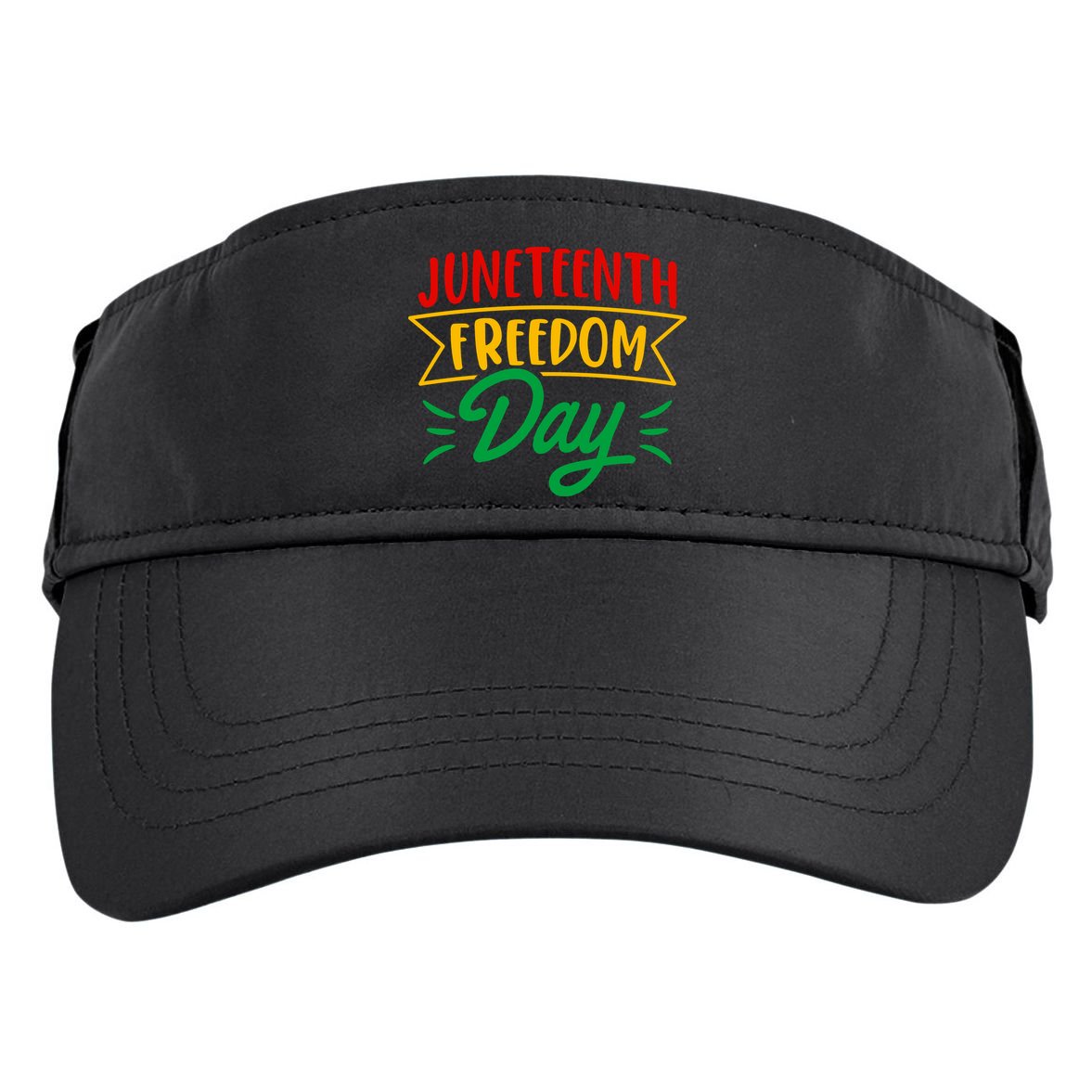 Juneteenth Freedom Day Celebration Adult Drive Performance Visor