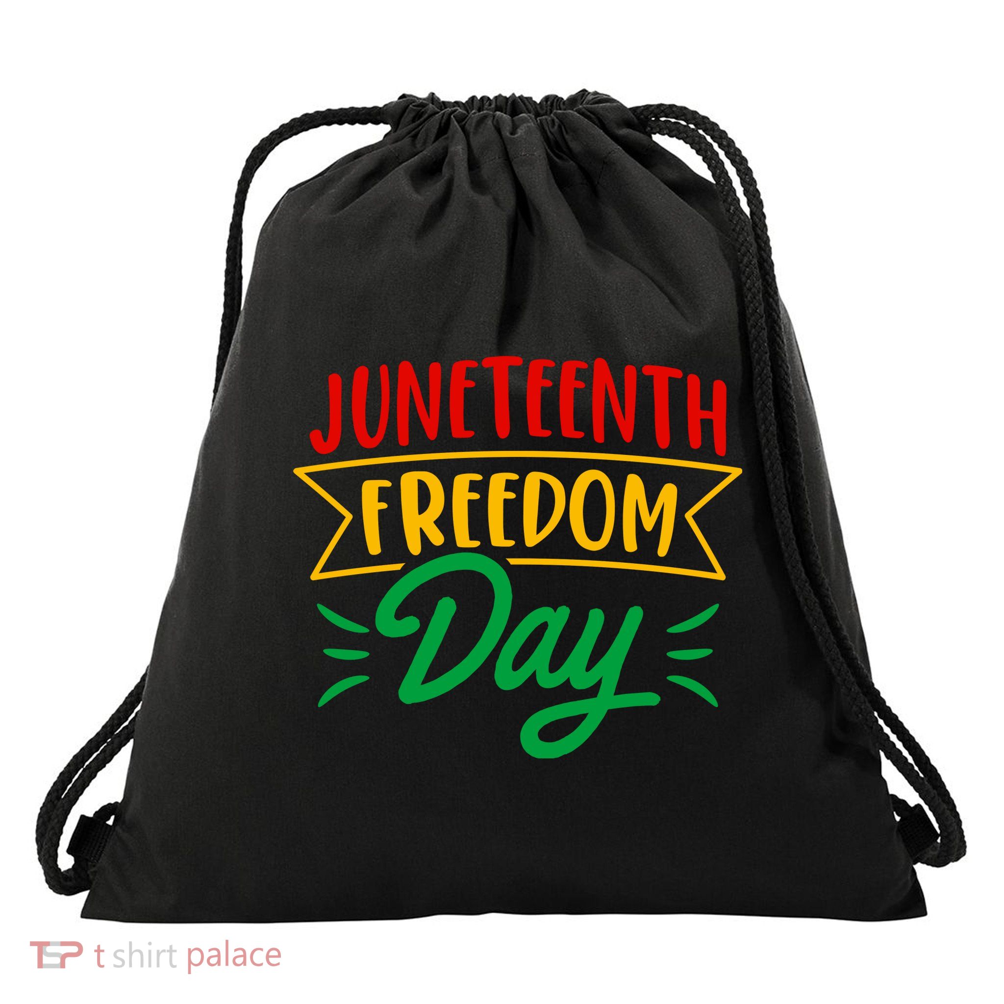 Juneteenth Freedom Day Celebration Drawstring Bag