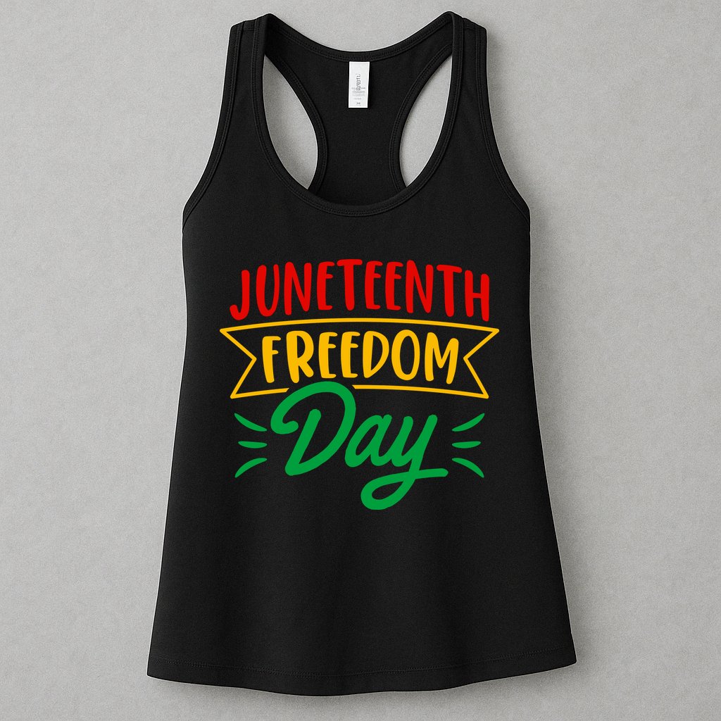 Juneteenth Freedom Day Celebration Womens Tank Top