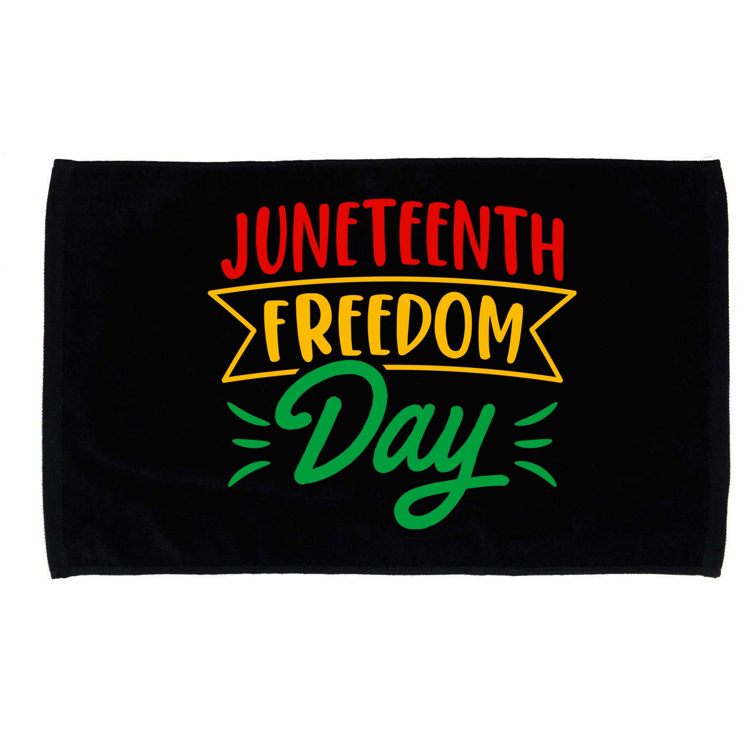 Juneteenth Freedom Day Celebration Microfiber Hand Towel