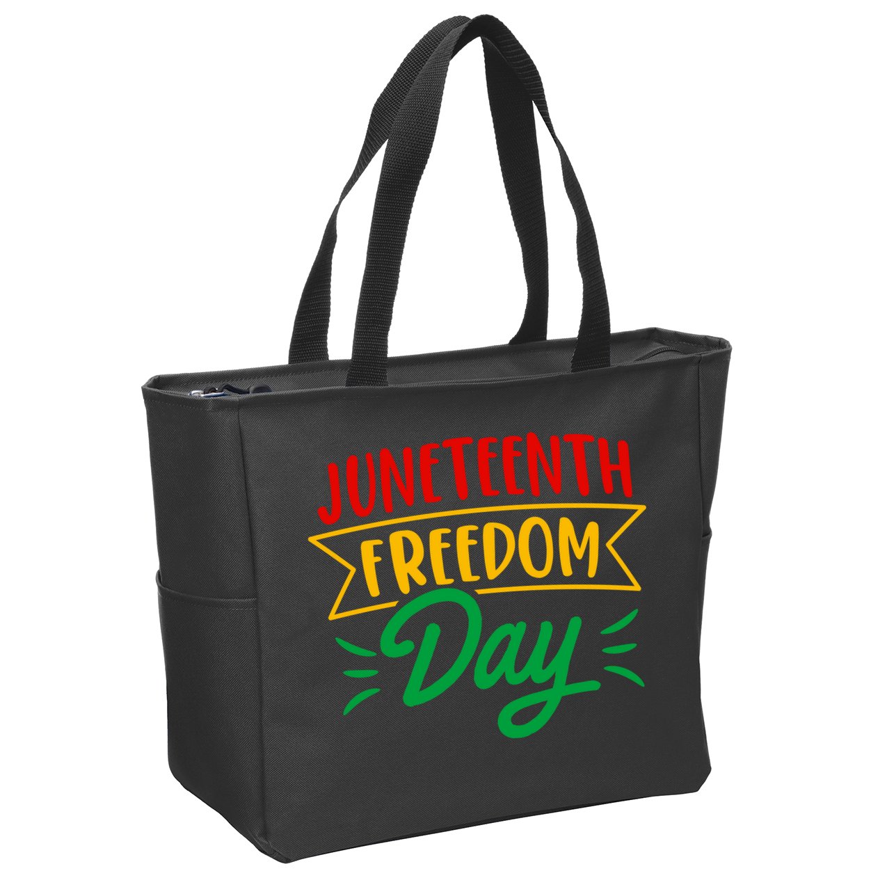 Juneteenth Freedom Day Celebration Zip Tote Bag