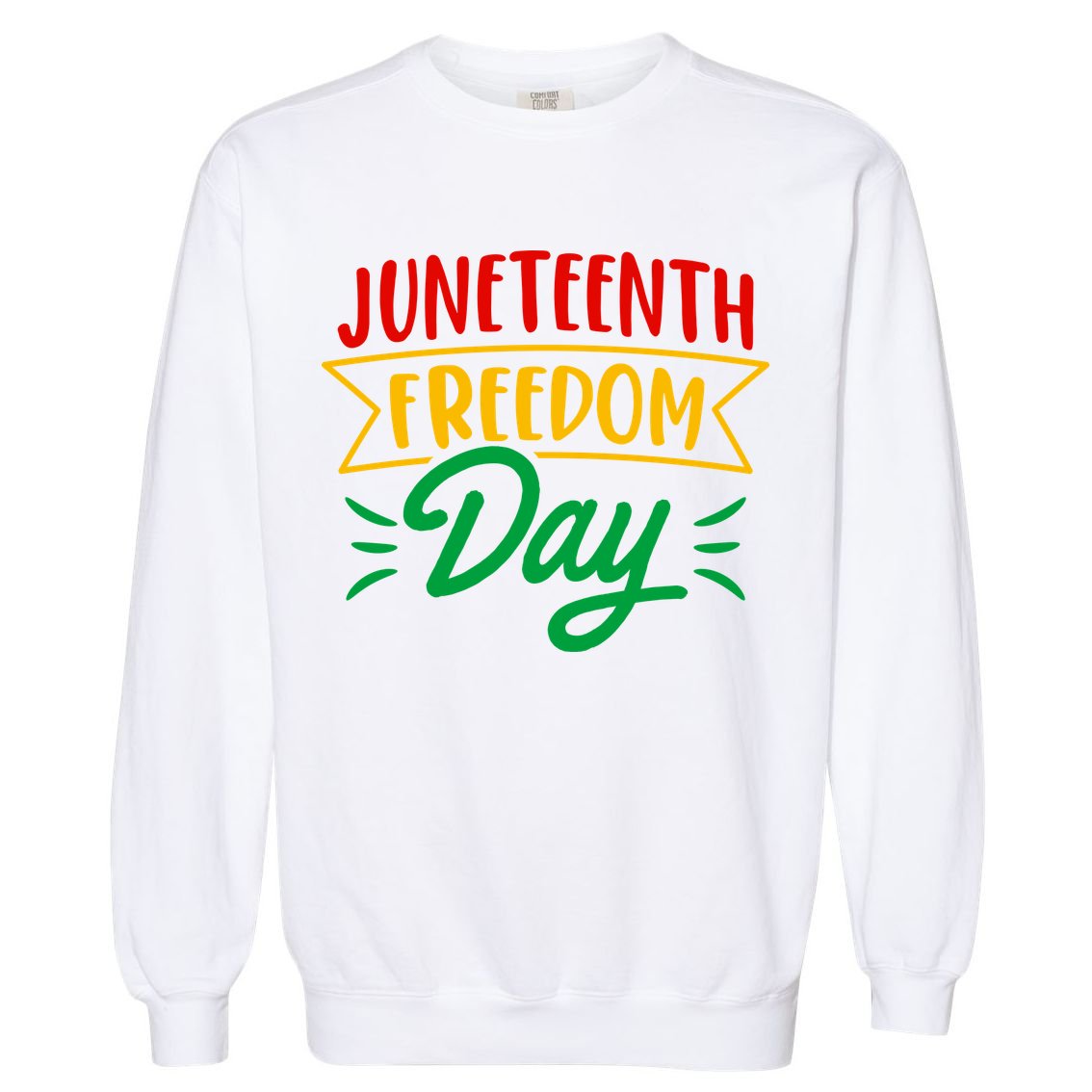 Juneteenth Freedom Day Celebration Garment-Dyed Sweatshirt