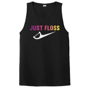 Just Floss Dental Hygienist Or Dental Office PosiCharge Competitor Tank