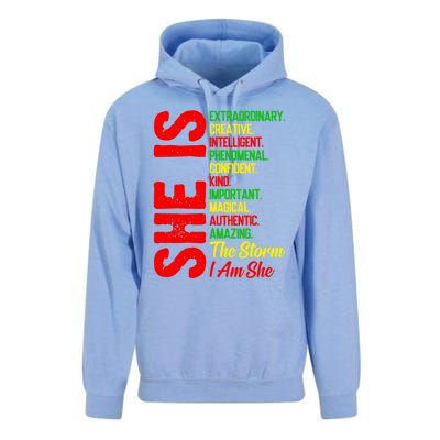 Juneteenth Freedom Day Black History Month Queen Cute Gift Unisex Surf Hoodie